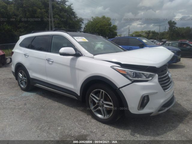 HYUNDAI SANTA FE 2018 km8sr4hf1ju267510