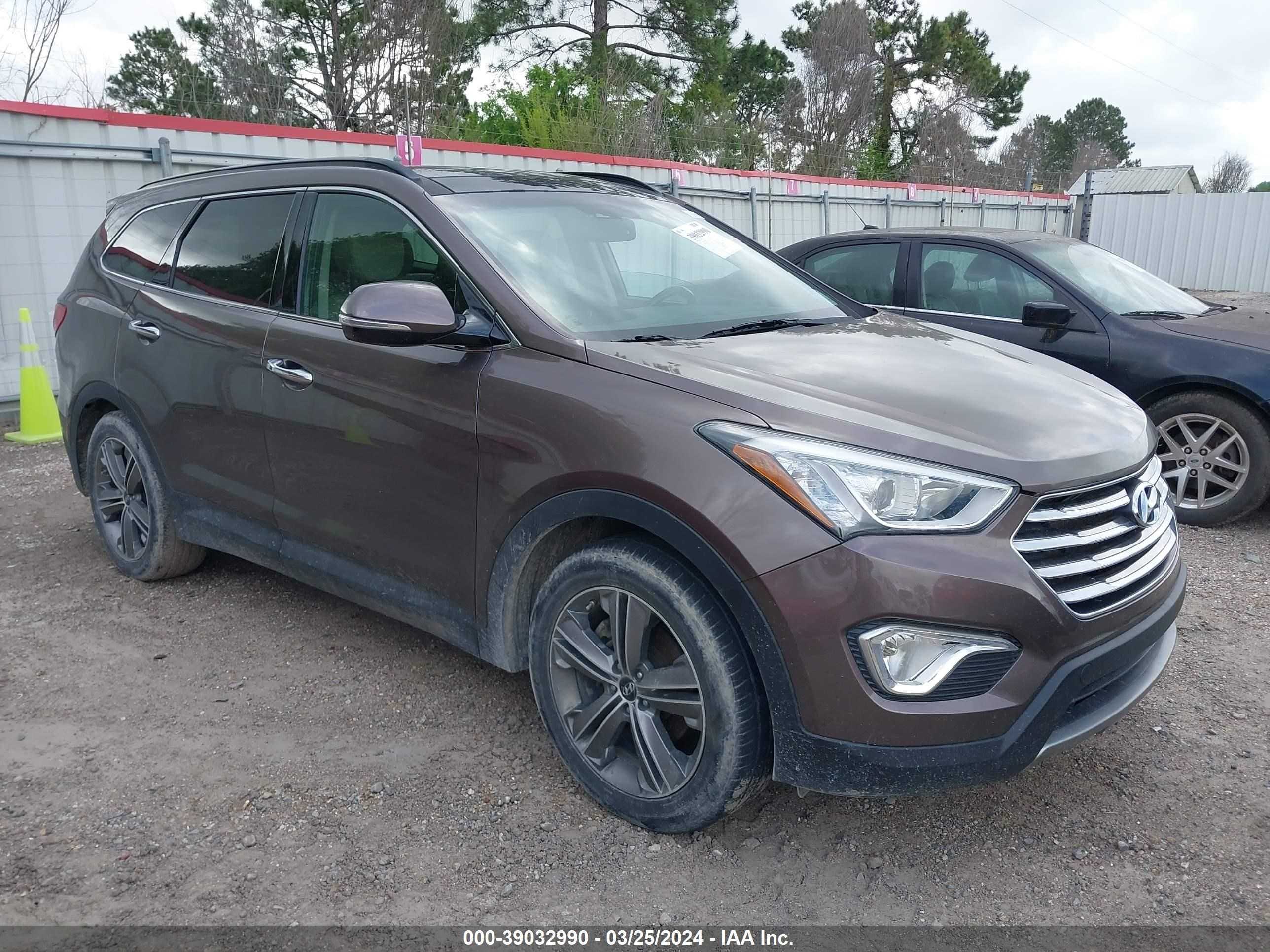 HYUNDAI SANTA FE 2014 km8sr4hf2eu073770