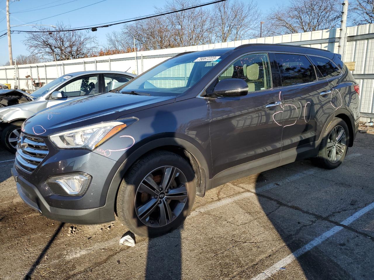 HYUNDAI SANTA FE 2016 km8sr4hf2gu135655