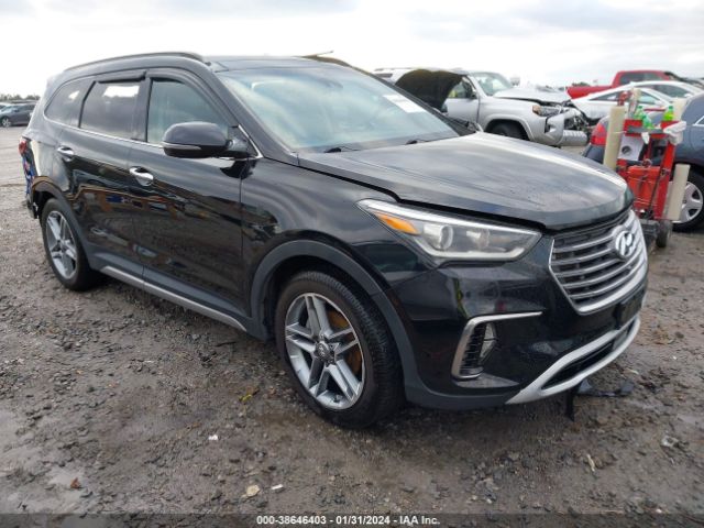 HYUNDAI SANTA FE 2017 km8sr4hf2hu188180