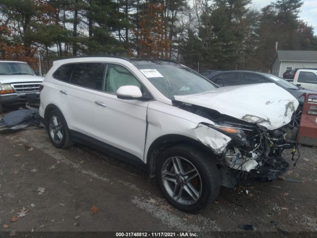 HYUNDAI SANTA FE 2017 km8sr4hf2hu237510