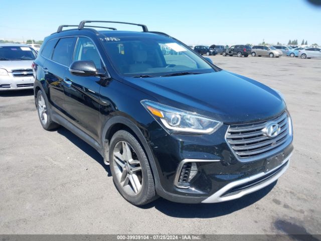 HYUNDAI SANTA FE 2017 km8sr4hf2hu245610