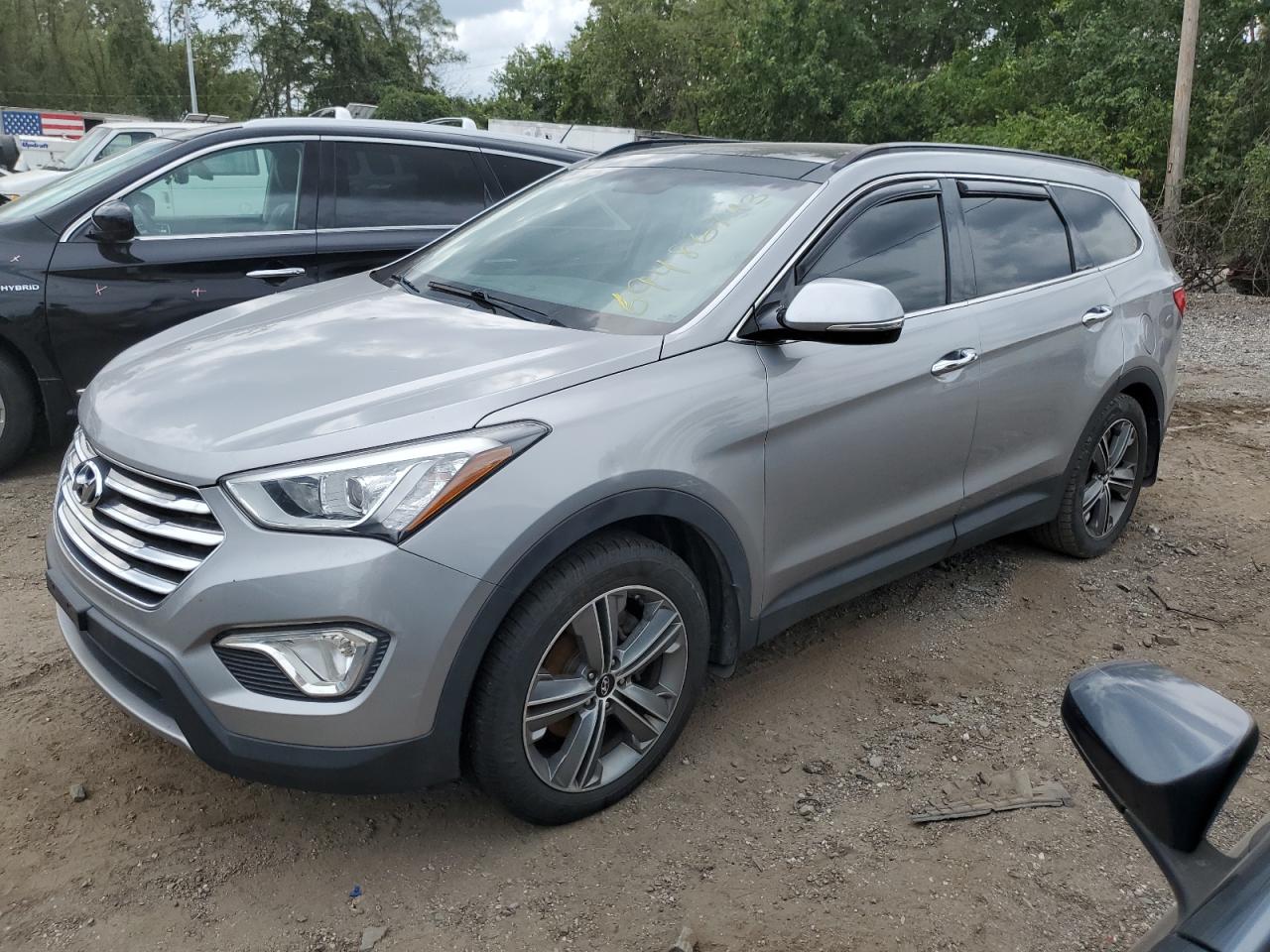 HYUNDAI SANTA FE 2015 km8sr4hf3fu124128