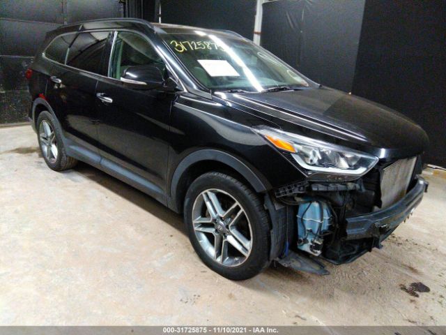 HYUNDAI SANTA FE 2017 km8sr4hf3hu166205