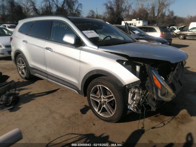 HYUNDAI SANTA FE 2017 km8sr4hf3hu199334