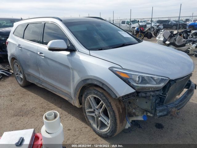 HYUNDAI SANTA FE 2018 km8sr4hf3ju275818