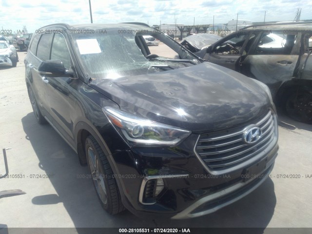 HYUNDAI SANTA FE 2018 km8sr4hf3ju295048