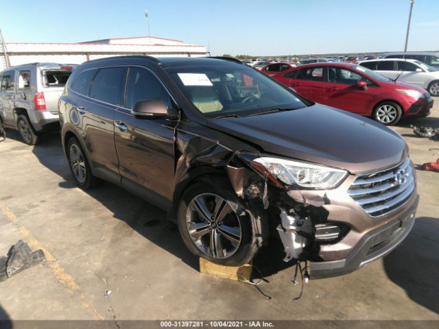 HYUNDAI SANTA FE 2014 km8sr4hf4eu063242