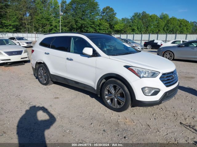 HYUNDAI SANTA FE 2015 km8sr4hf4fu110898