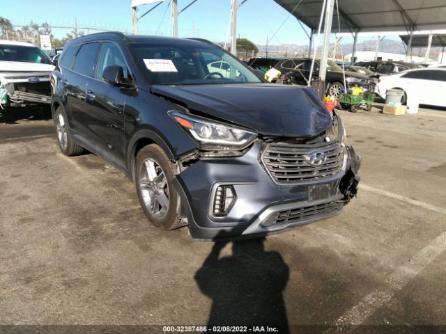 HYUNDAI SANTA FE 2017 km8sr4hf4hu167069