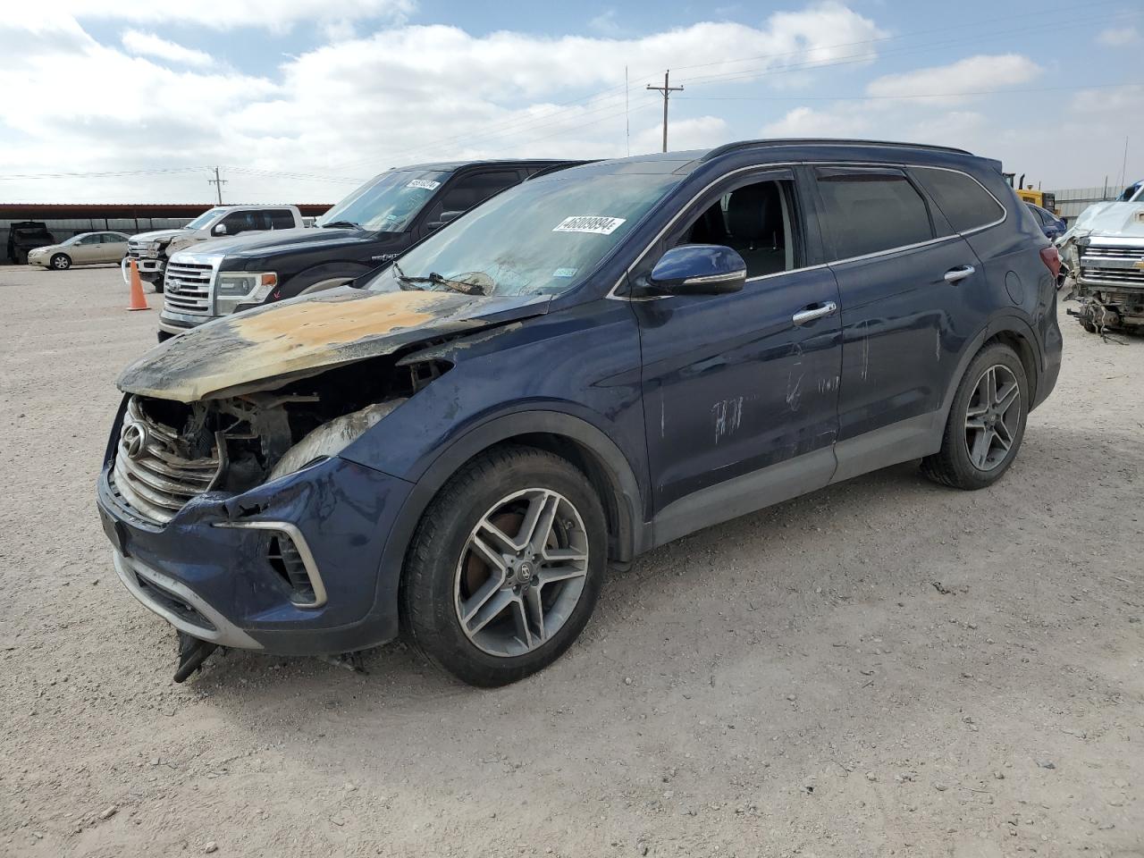 HYUNDAI SANTA FE 2017 km8sr4hf4hu241669