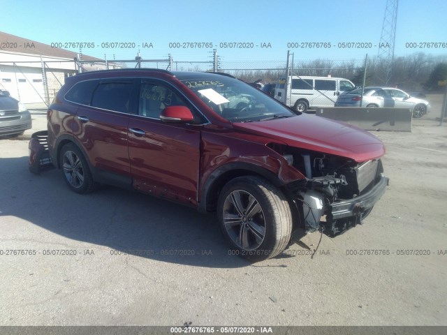 HYUNDAI SANTA FE 2015 km8sr4hf5fu098700