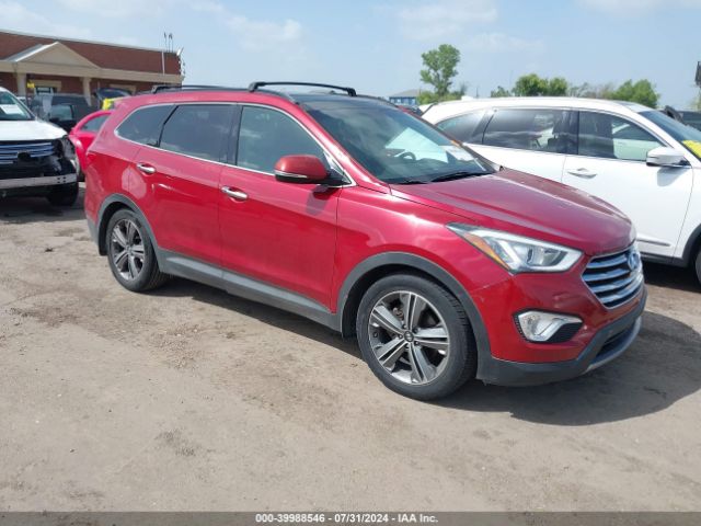 HYUNDAI SANTA FE 2015 km8sr4hf5fu103796