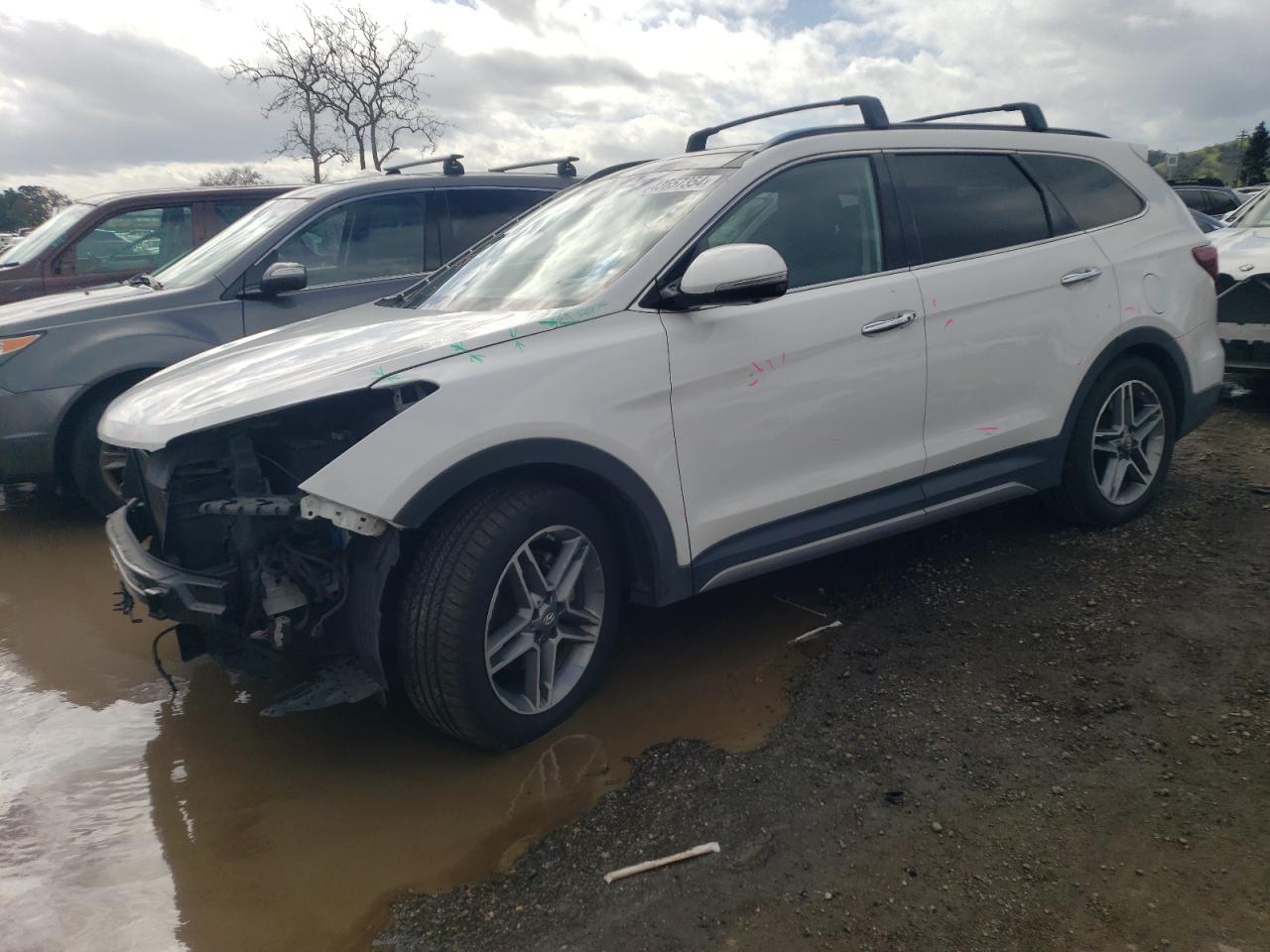 HYUNDAI SANTA FE 2017 km8sr4hf5hu184379