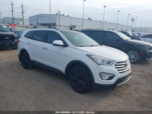 HYUNDAI SANTA FE 2015 km8sr4hf6fu116878