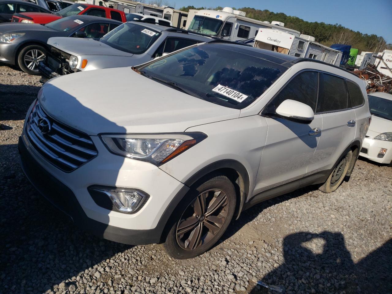 HYUNDAI SANTA FE 2015 km8sr4hf6fu128139