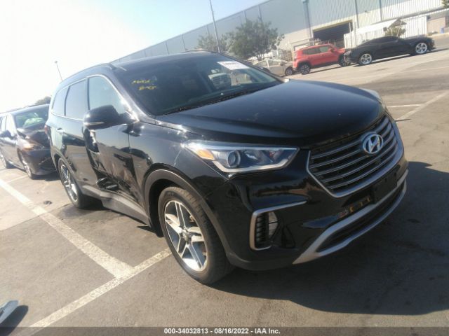 HYUNDAI SANTA FE 2017 km8sr4hf6hu201397