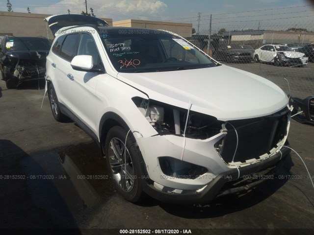 HYUNDAI SANTA FE 2015 km8sr4hf7fu120857