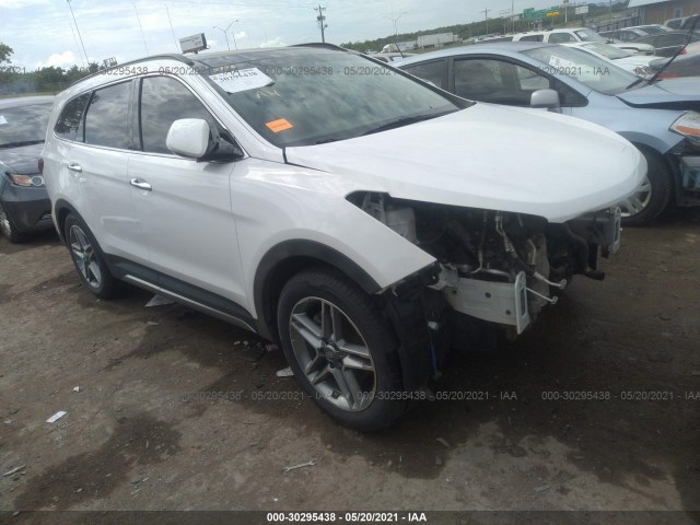 HYUNDAI SANTA FE 2017 km8sr4hf7hu241519