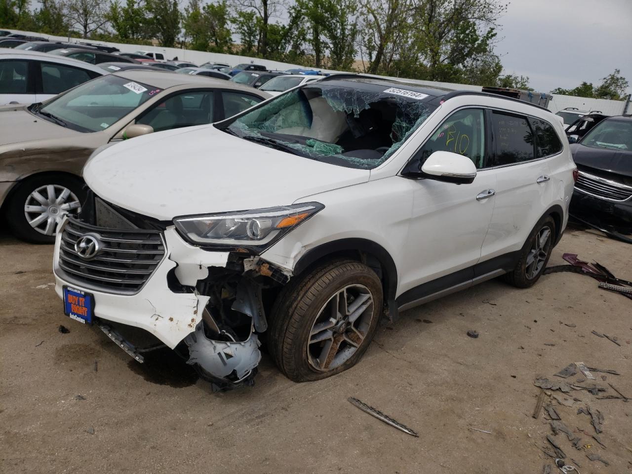 HYUNDAI SANTA FE 2019 km8sr4hf7ku301774