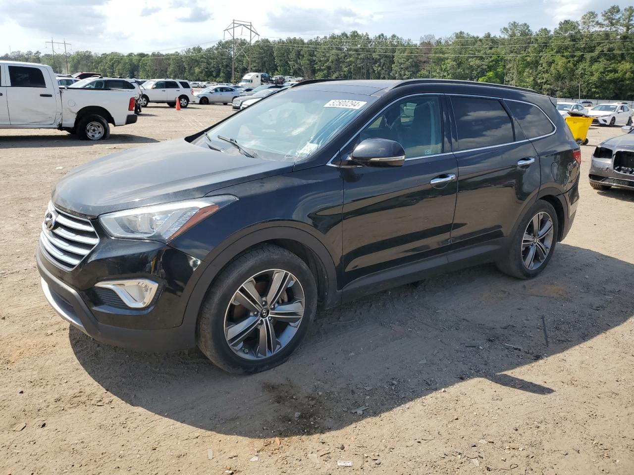 HYUNDAI SANTA FE 2014 km8sr4hf8eu066418