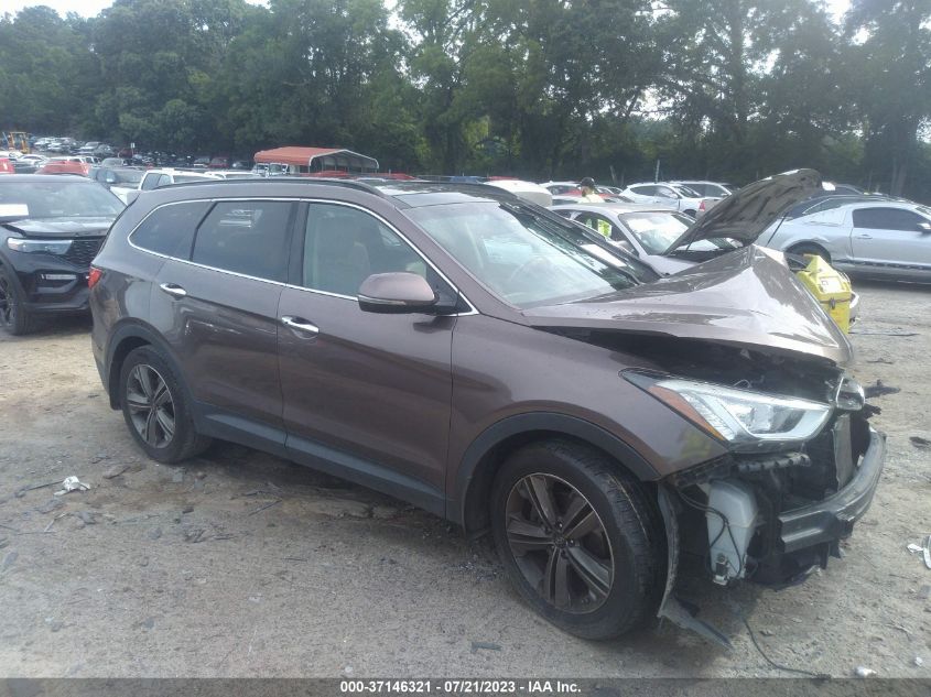 HYUNDAI SANTA FE 2015 km8sr4hf8fu123203