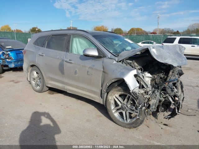 HYUNDAI SANTA FE 2017 km8sr4hf8hu186725