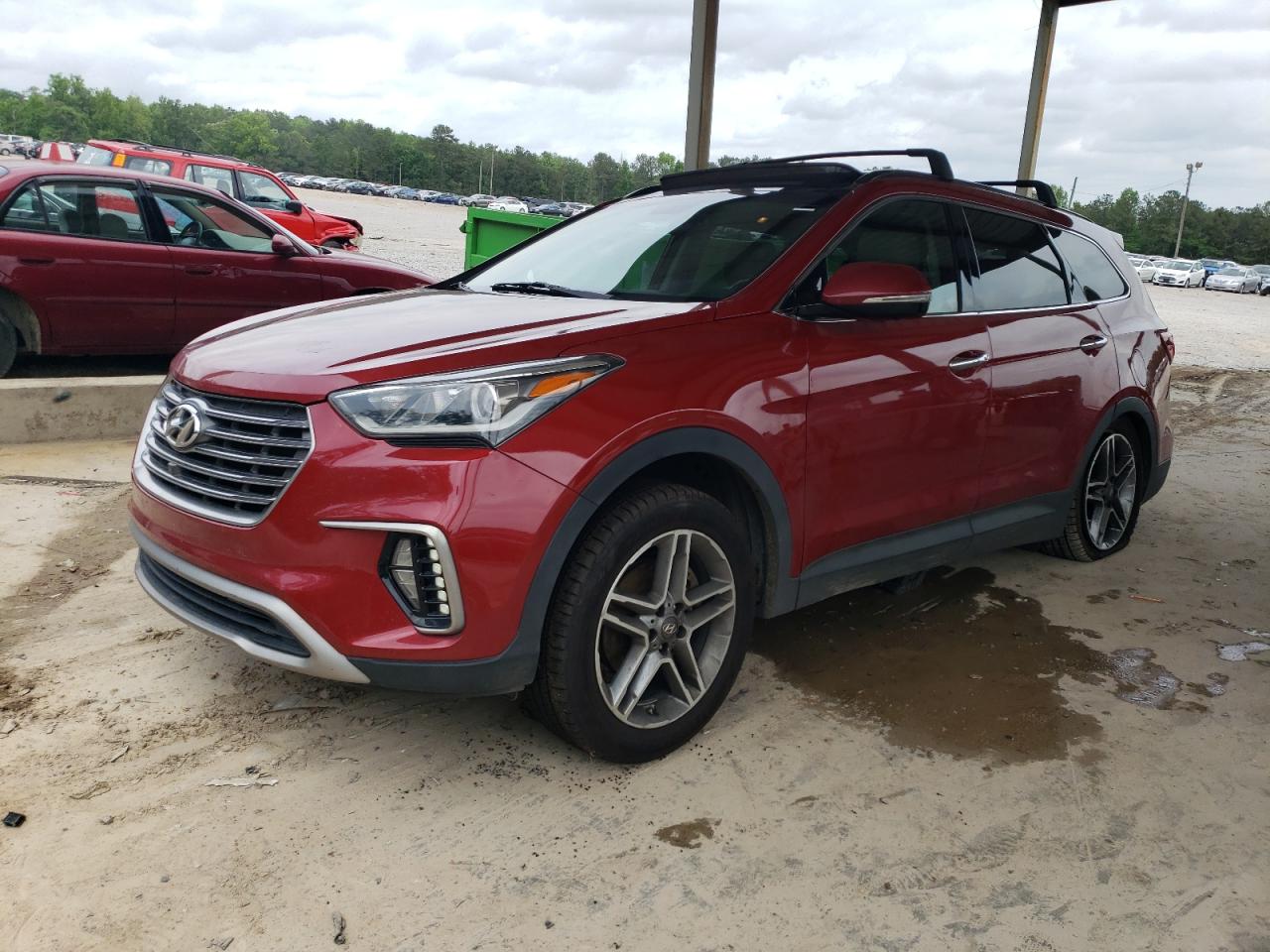 HYUNDAI SANTA FE 2017 km8sr4hf8hu226625