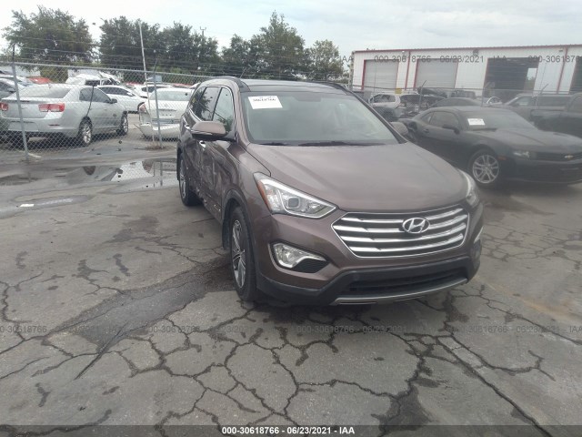 HYUNDAI SANTA FE 2015 km8sr4hf9fu105051