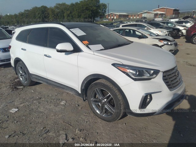 HYUNDAI SANTA FE 2017 km8sr4hf9hu187785