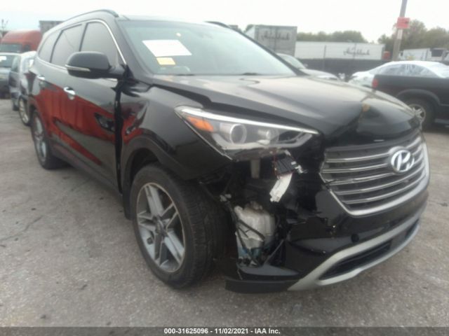 HYUNDAI SANTA FE 2017 km8sr4hf9hu243613