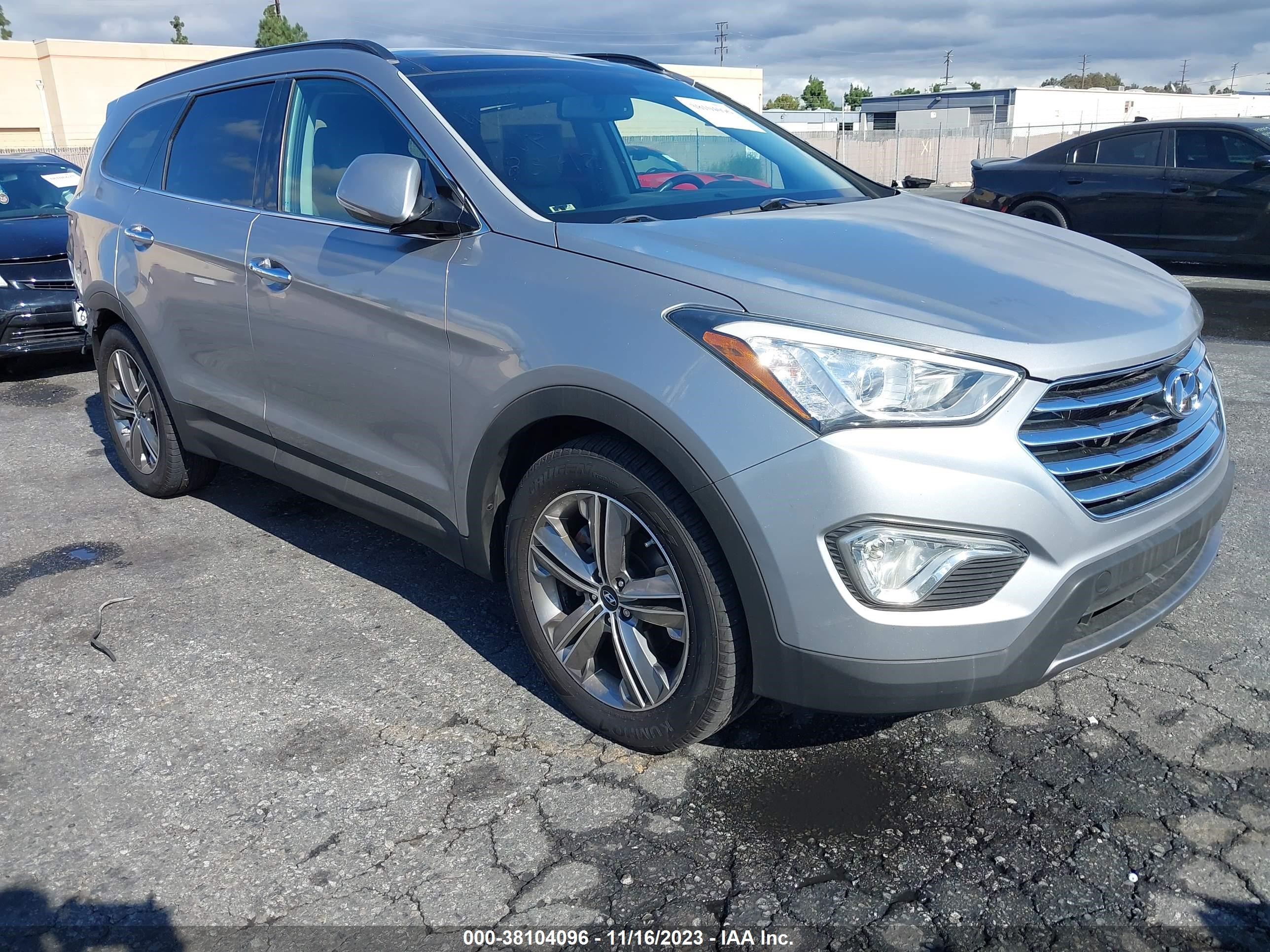 HYUNDAI SANTA FE 2014 km8sr4hfxeu066923