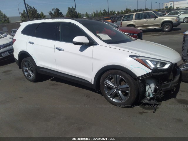 HYUNDAI SANTA FE 2016 km8sr4hfxgu143230