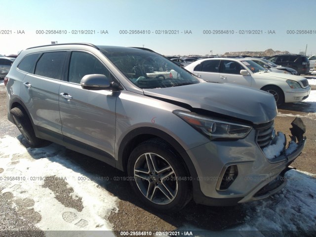 HYUNDAI SANTA FE 2017 km8sr4hfxhu181025