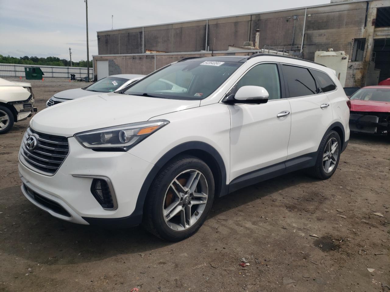 HYUNDAI SANTA FE 2017 km8sr4hfxhu187472