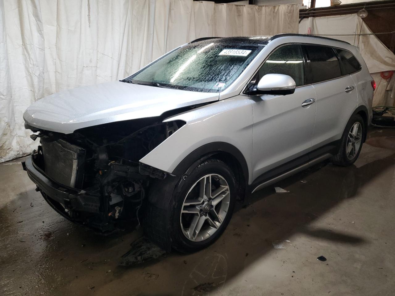 HYUNDAI SANTA FE 2017 km8srdhf0hu207258