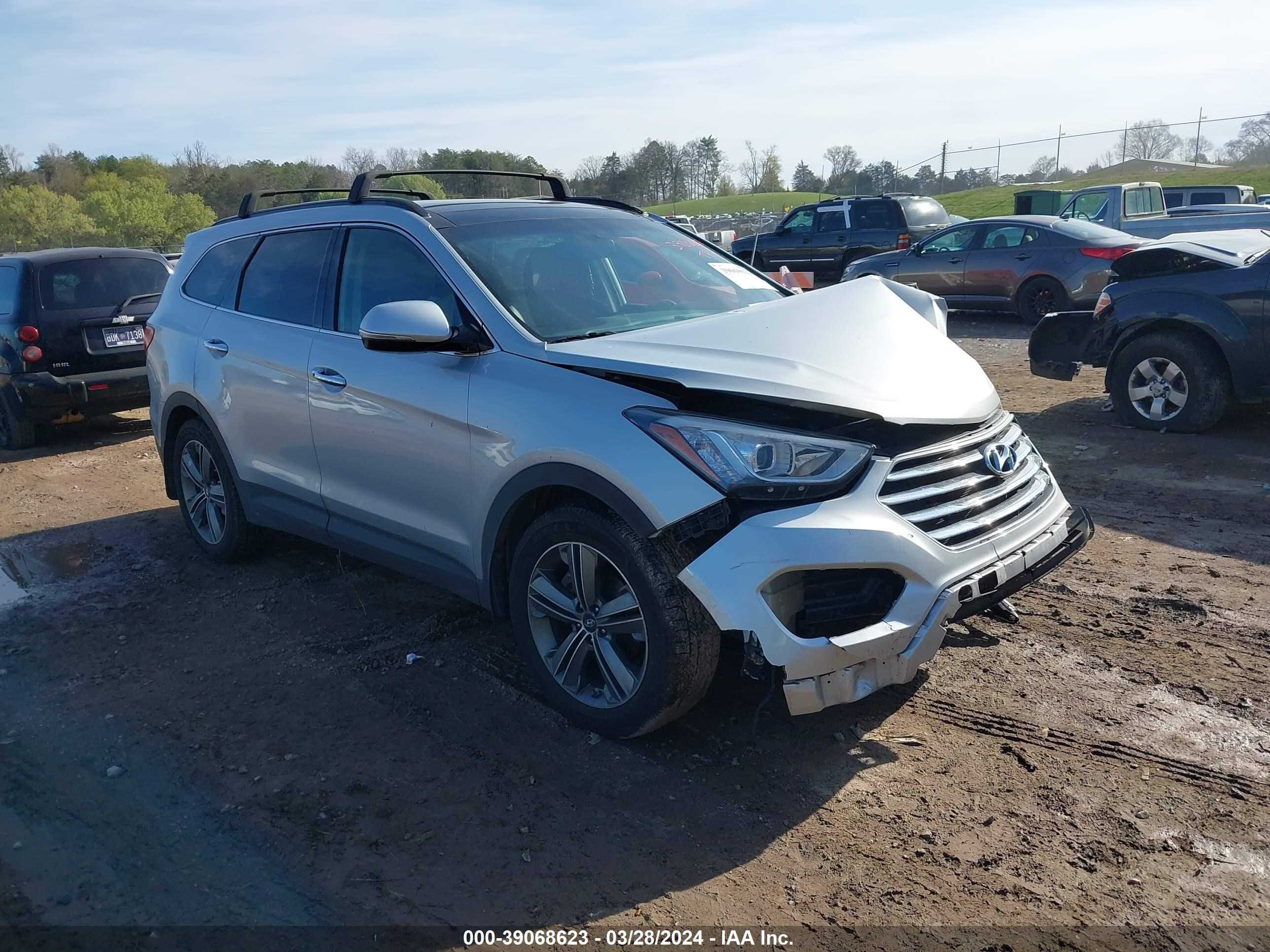 HYUNDAI SANTA FE 2015 km8srdhf1fu115959