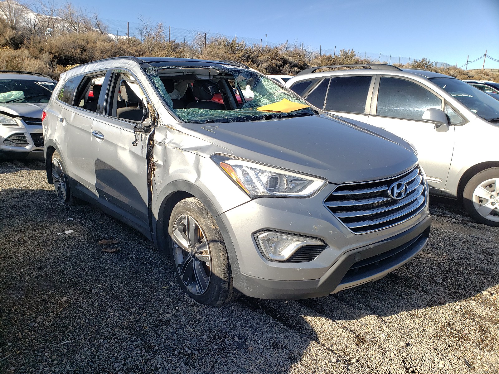 HYUNDAI SANTA FE G 2015 km8srdhf2fu114951