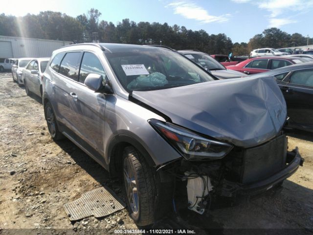 HYUNDAI SANTA FE 2017 km8srdhf2hu234039