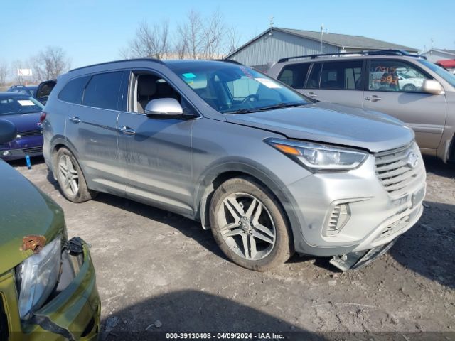 HYUNDAI SANTA FE 2017 km8srdhf3hu177477