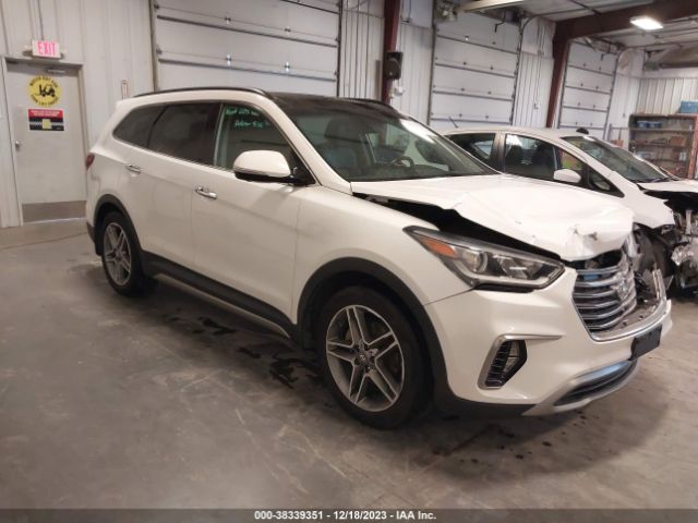 HYUNDAI SANTA FE 2017 km8srdhf3hu214317