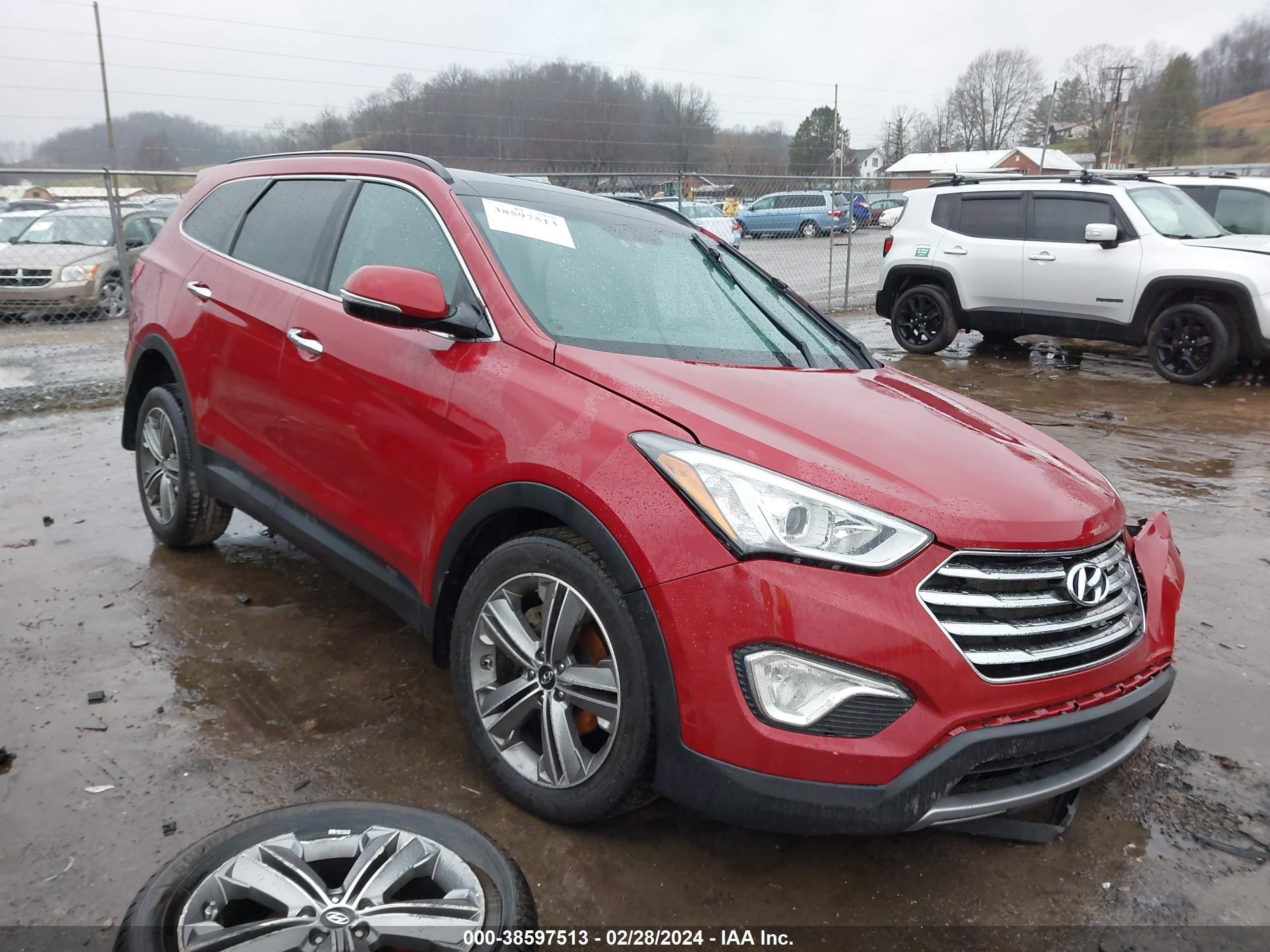 HYUNDAI SANTA FE 2015 km8srdhf4fu090877