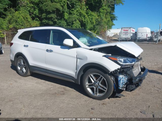 HYUNDAI SANTA FE 2017 km8srdhf4hu235984