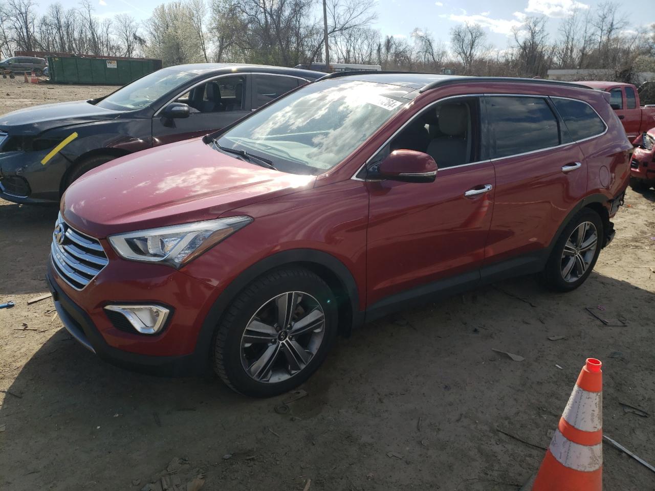 HYUNDAI SANTA FE 2016 km8srdhf5gu145676