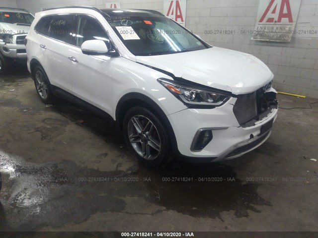 HYUNDAI SANTA FE 2017 km8srdhf5hu254706