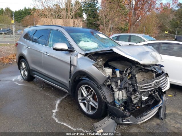 HYUNDAI SANTA FE 2017 km8srdhf5hu256259