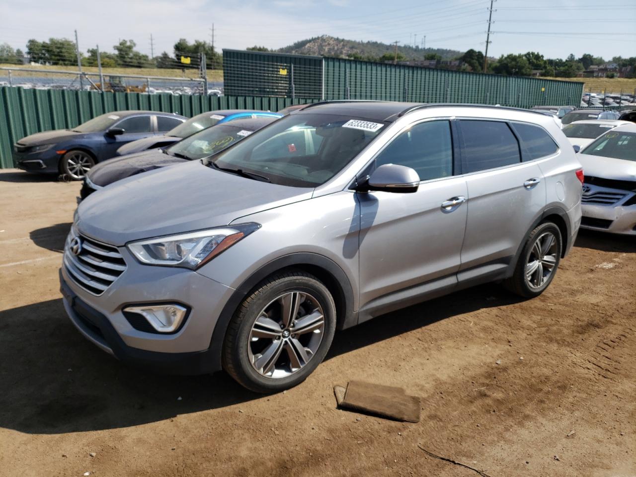 HYUNDAI SANTA FE 2014 km8srdhf6eu082780