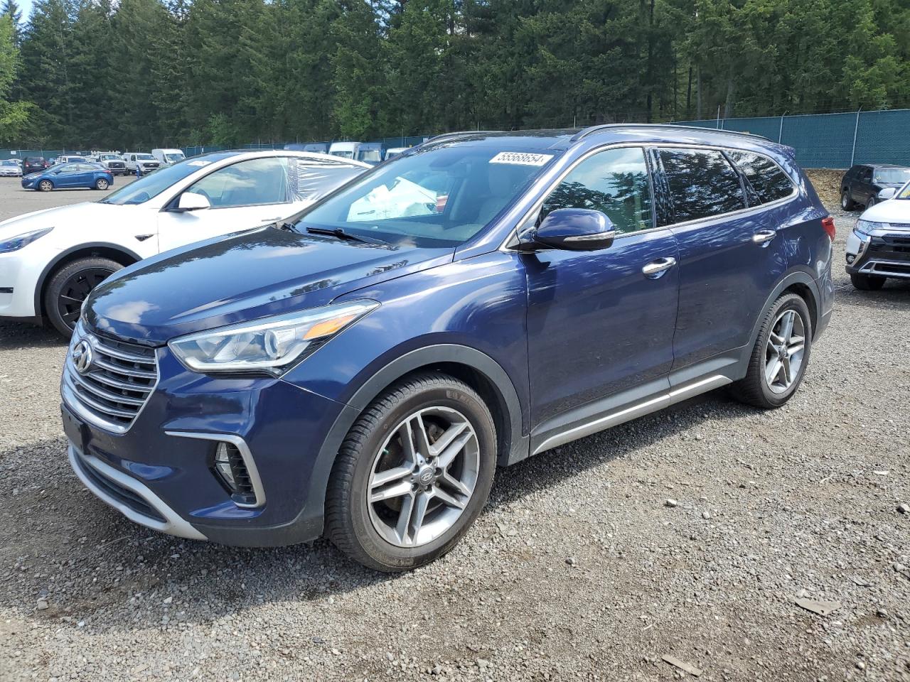 HYUNDAI SANTA FE 2017 km8srdhf6hu170023