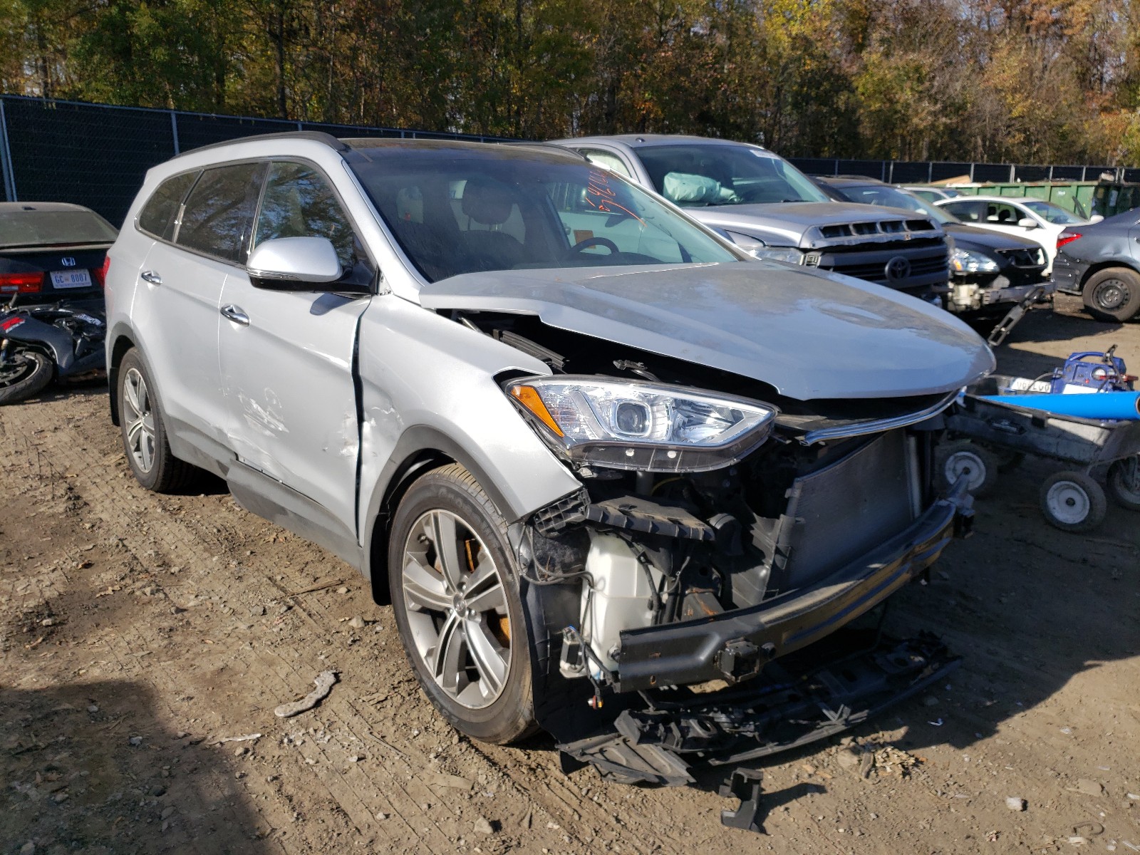 HYUNDAI SANTA FE G 2015 km8srdhf7fu129672