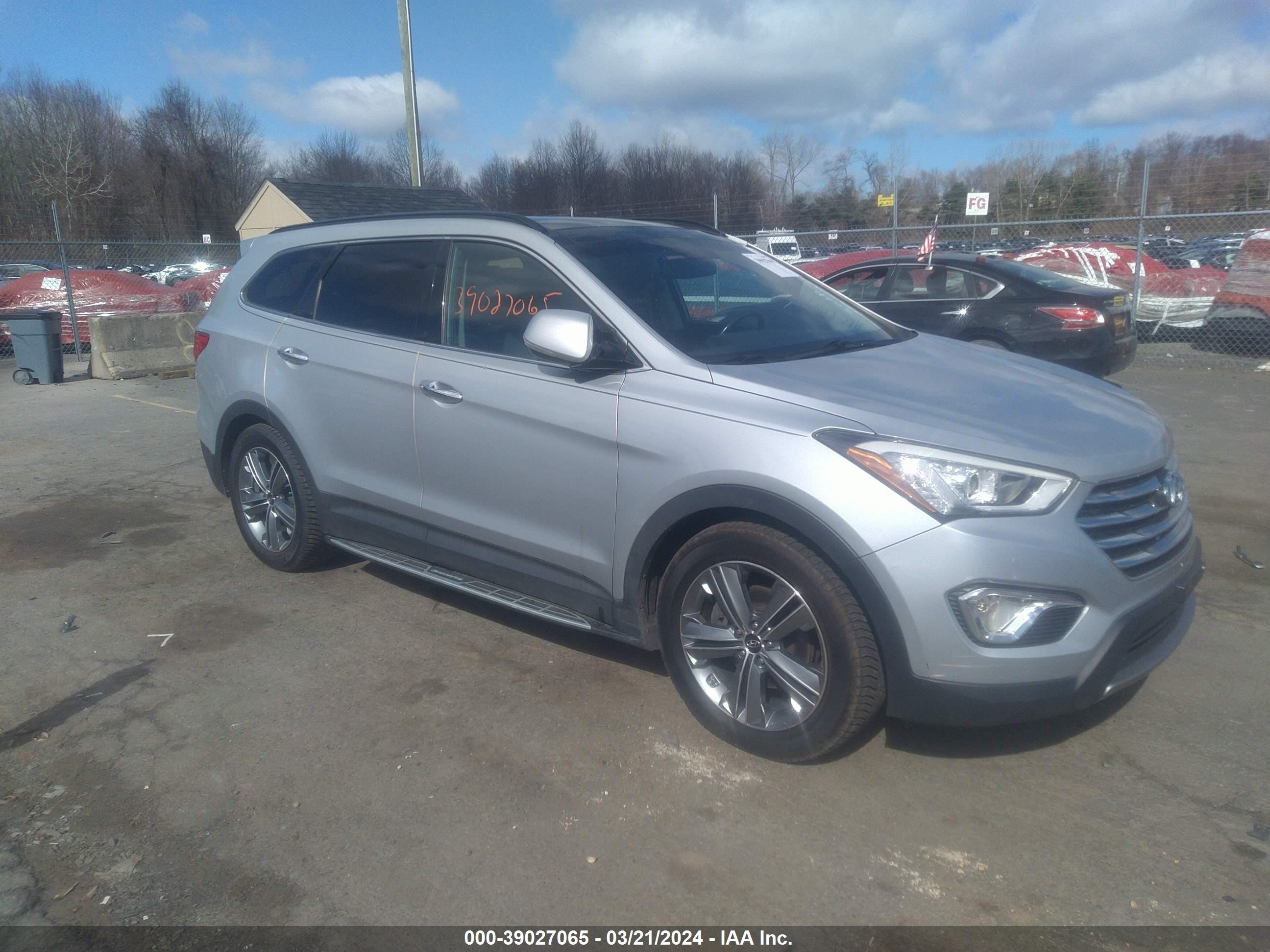 HYUNDAI SANTA FE 2016 km8srdhf7gu148160